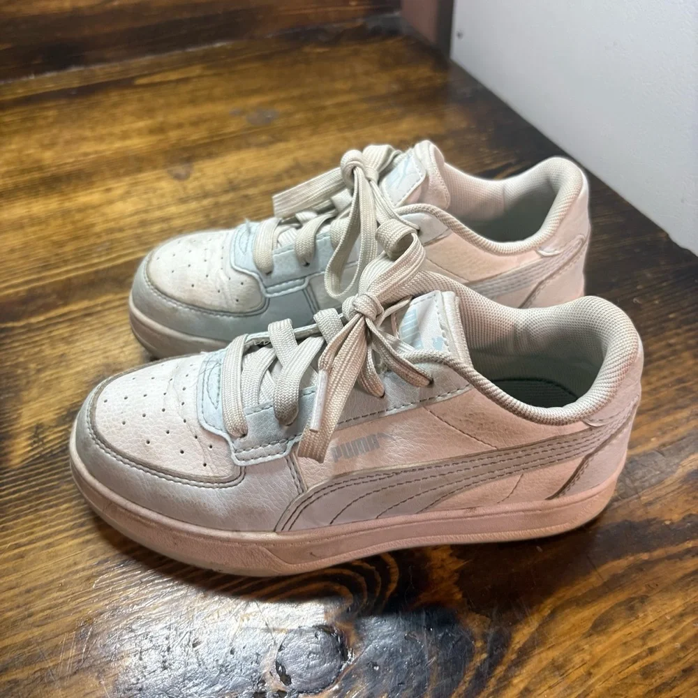 Puma Light Blue And White Sneakers Size 12